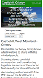 Mobile Screenshot of castlehillorkney.co.uk